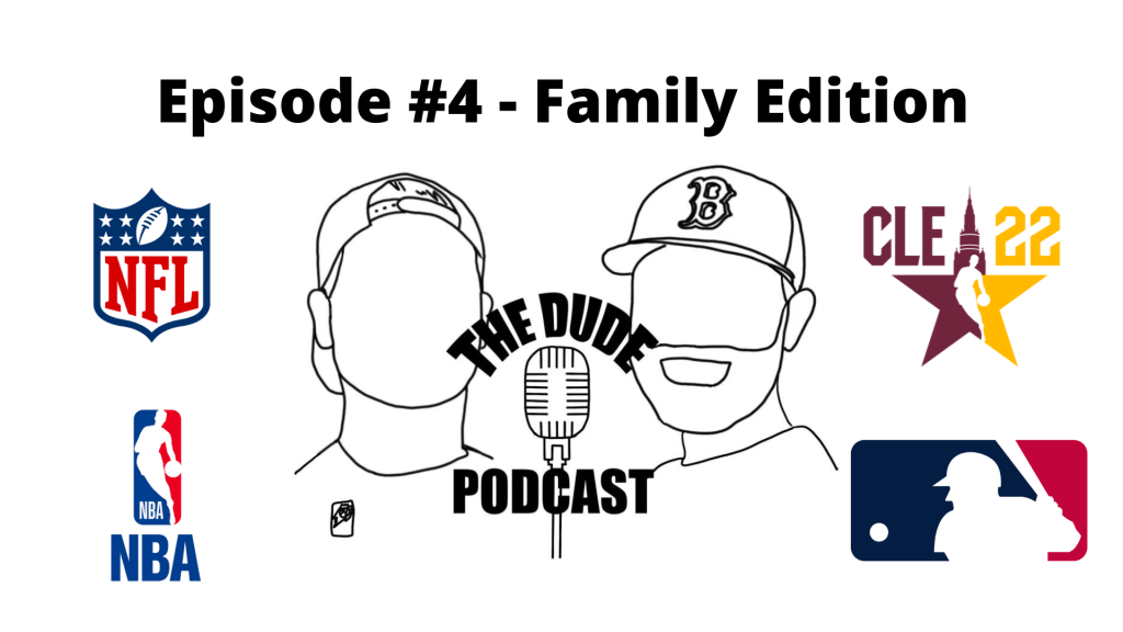 Episode #4 – FAMILY EDITION – NFL Offseason Predictions, NBA Trade Deadline Recap, Preview of NBA All-Star Weekend, and a bit of&nbsp;MLB