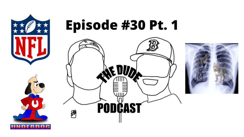 Episode #30 Pt. 1 – NFL Season is ALMOST HERE! Underdogs we&nbsp;like!